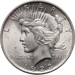 Spojené státy americké, Dollar 1923, Philadelphia, Peace Dollar