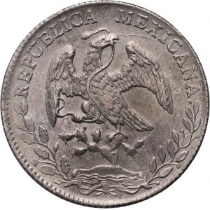 Meksyk, 8 reali 1886 Zs FZ, Zacatecas