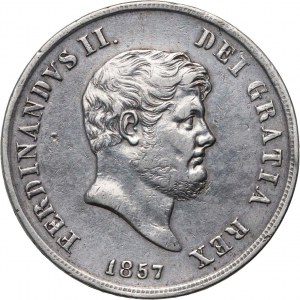 Italy, Naples, Ferdinand II, 120 Grana 1857