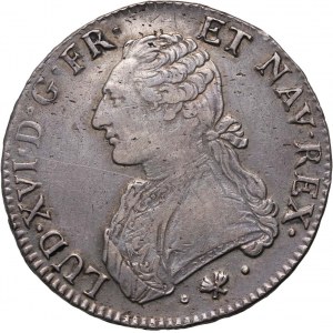 Francja, Ludwik XVI, ecu 1775 L, Bayonne