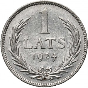 Łotwa, 1 łat 1924