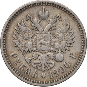 Rusko, Mikuláš II., rubeľ 1900 (ФЗ), Petrohrad