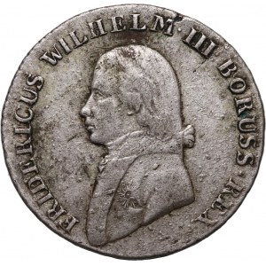 Německo, Prusko, Fridrich Vilém III, 4 haléře 1805 A, Berlín
