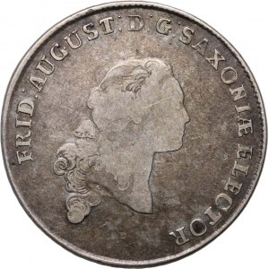 Nemecko, Sasko, Fridrich August III, 1764 IFôF thaler, Leipzig