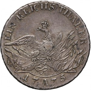 Niemcy, Brandenburgia-Prusy, Fryderyk II, talar 1775 A, Berlin
