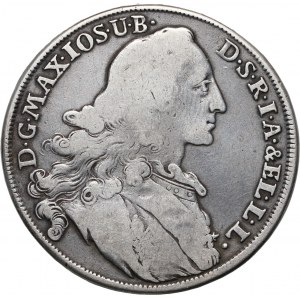 Nemecko, Bavorsko, Maximilian III Joseph, thaler 1770, Mníchov