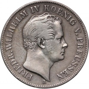 Německo, Prusko, Friedrich Wilhelm IV, tolar 1844 A, Berlín