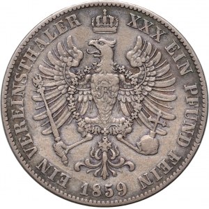 Germany, Prussia, Friedrich Wilhelm IV, Taler 1859 A, Berlin