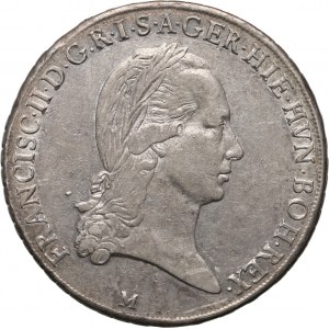 Rakúsko, František II., toliarom 1793 M, Miláno