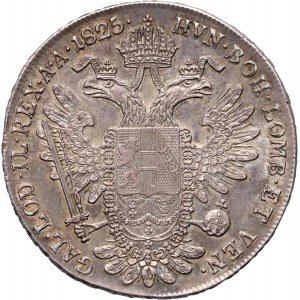 Rakúsko, Francis I, thaler 1825 G, Nagybanya