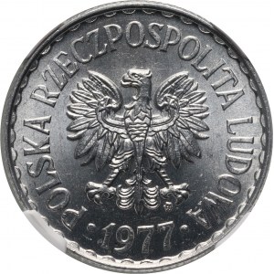 PRL, 1 Zloty 1977