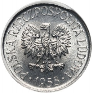 PRL, 5 pennies 1958