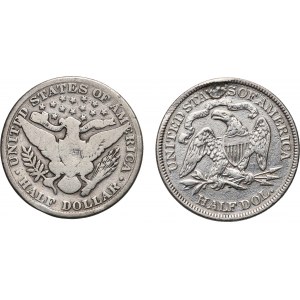 Vereinigte Staaten von Amerika, Satz, 2 x 1/2 Dollar