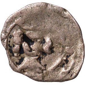 Kazimír III. Veliký 1333-1370, denár, Krakov