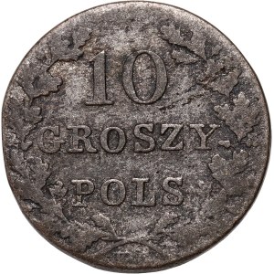 November Uprising, 10 groszy 1831 KG, Warsaw