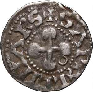 Francja, Walencja, denar, XIII wiek
