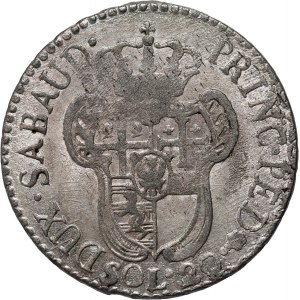 Włochy, Sardynia, Wiktor Amadeusz III, 20 soldi 1796