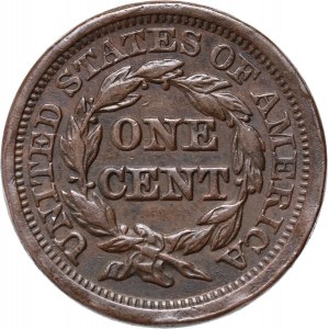 Vereinigte Staaten von Amerika, cent 1846, Geflochtenes Haar, Philadelphia