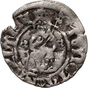 Kasimir III. der Große 1333-1370, halber Pfennig, Krakau