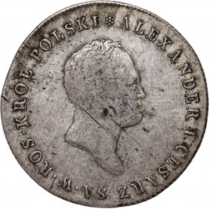 Kongresové kráľovstvo, Alexander I, 5 gold 1817 IB, Warsaw