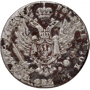 Kongresové kráľovstvo, Alexander I, 2 zloty 1817 IB, Varšava