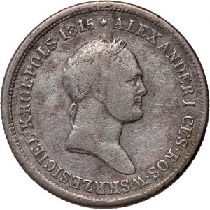 Kongresové kráľovstvo, Alexander I, 2 zloty 1826 IB, Varšava