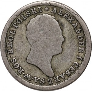 Kongresové království, Alexander I, 2 zloty 1825 IB, Varšava