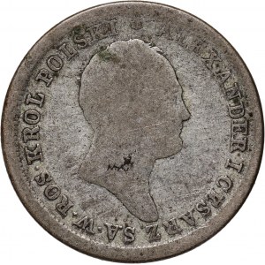 Kongresové království, Alexander I, 2 zloty 1824 IB, Varšava