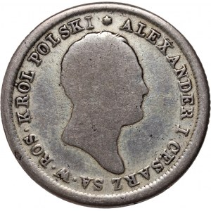 Kongress Königreich, Alexander I., 2 Zloty 1820 IB, Warschau