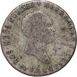 Kongresové kráľovstvo, Alexander I, 2 zloty 1820 IB, Varšava