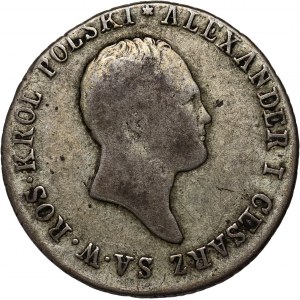 Królestwo Kongresowe, Aleksander I, 1 złoty 1819 IB, Warszawa