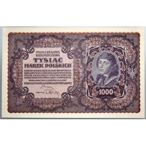 II RP, 1000 poľských mariek 23.08.1919, 3. séria AH