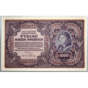 II RP, 1000 Polish marks 23.08.1919, 3rd series AH