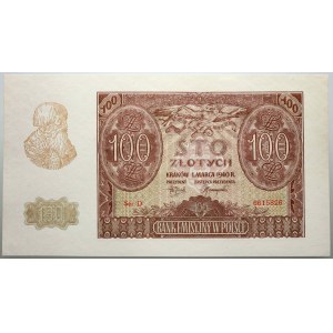 Generalna Gubernia, 100 złotych 1.03.1940, seria D