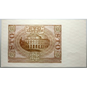 General Government, 100 zloty 1.03.1940, series D
