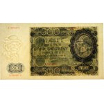 Allgemeiner Staat, 500 Zloty 1.03.1940, Serie A