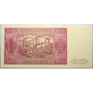 PRL, 100 złotych 1.07.1948, seria KR