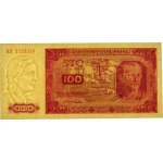 PRL, 100 Zloty 1.07.1948, Serie KR