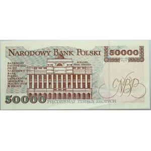 III RP, 50000 złotych 16.11.1993, seria P