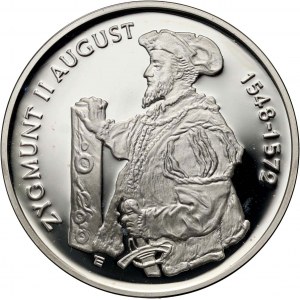 III RP, 10 złotych 1996, Zygmunt August - Półpostać