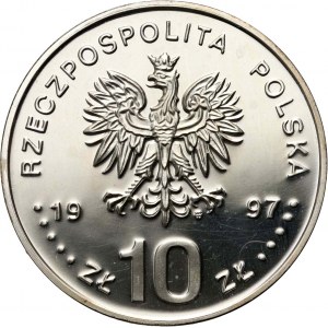 III RP, 10 PLN 1997, Stefan Batory - Půlčíslo