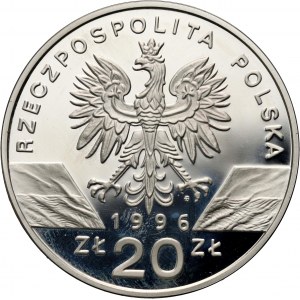 III RP, 20 złotych 1996, Jeż