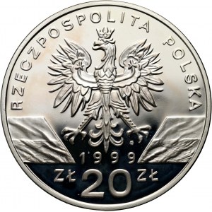 III RP, 20 złotych 1999, Wilki