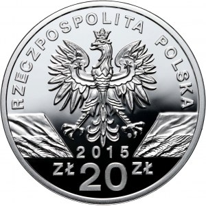 III RP, 20 złotych 2015, Pszczoła