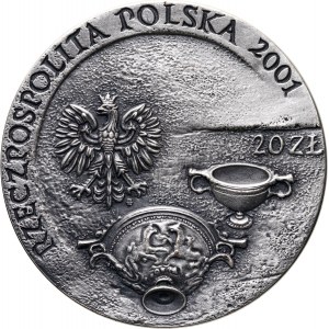 III RP, 20 złotych 2001, Szlak bursztynowy