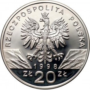III RP, 20 złotych 1998, Ropucha