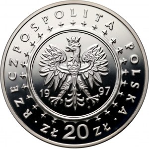 III RP, 20 złotych 1997, Zamek w Pieskowej Skale