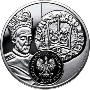 III RP, 20 Zloty 2015, Halbergroschen von Władysław Jagiełło