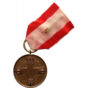 Nemecko, Ríša, bronzová medaila Červeného kríža, 1898