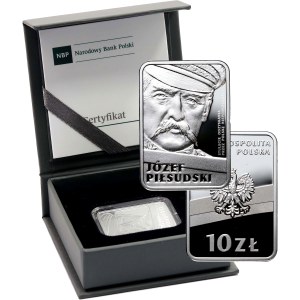 Dritte Republik, 10 PLN 2015, Józef Piłsudski